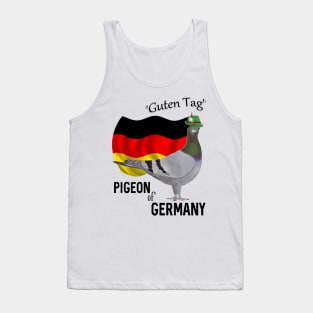 Pigeon of Germany Greeting Tank Top